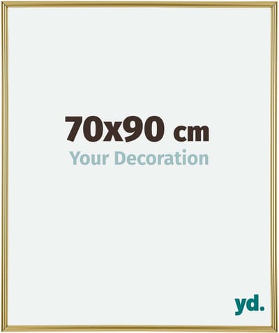 Your Decoration - Fotolijst 70x90 cm - Kunststof - Goud - Annecy