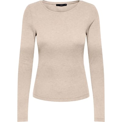 Dames-T-shirt met lange mouwen Only June