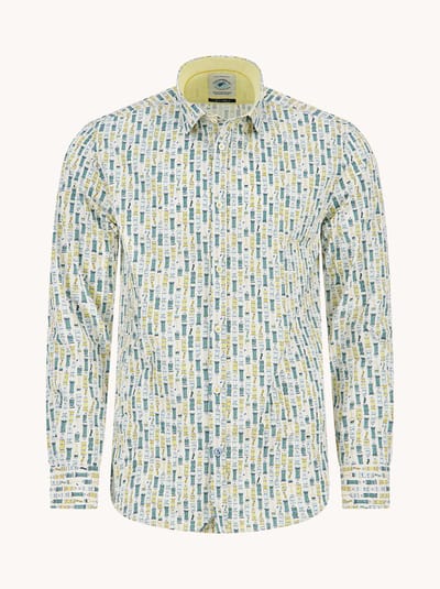 A Fish Named Fred A Fish Named Fred Overhemd Tubes Off-White  4XL