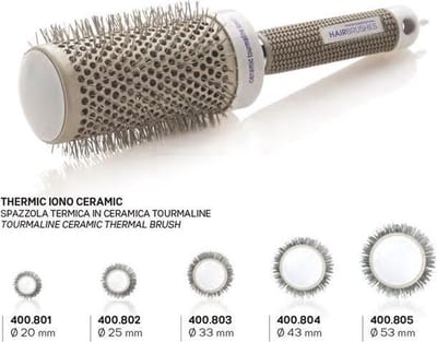 Heat Brush Xanitalia Pro Turmalin Ceramic Wit