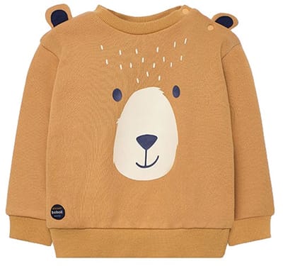 Boboli Fleece Sweatshirt Bruin 24 Months Jongens