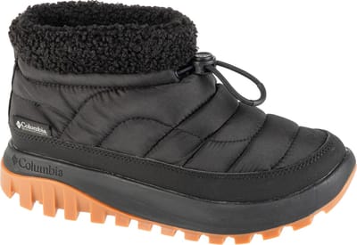 Columbia Snowtrot Shorty 2075121010, Vrouwen, Zwart, Laarzen,Sneeuw laarzen, maat: 36