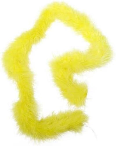 Partyline Boa Marabou - Gele boa van 15 gram