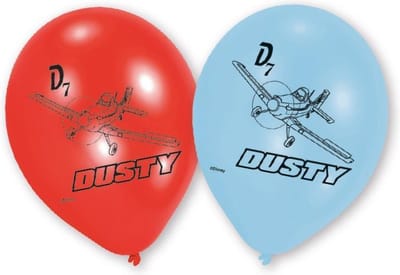 Amscan Ballonnen Planes 23 Cm Rood/blauw 6 Stuks