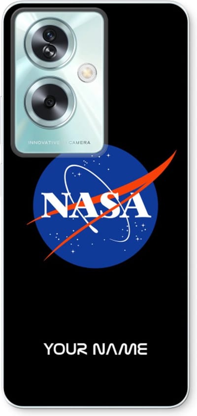 Gepersonaliseerd - Case Company® - Hoesje geschikt voor Oppo A79 hoesje - NASA - Soft Cover Telefoonhoesje - Bescherming aan alle Kanten en Schermrand