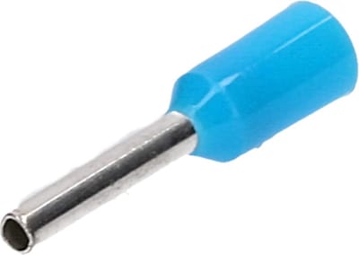 500 stuks Cembre adereindhulzen geïsoleerd 0,75 mm2 8 mm lang blauw PKE7508 I industriële kwaliteit van de Duitse dealer