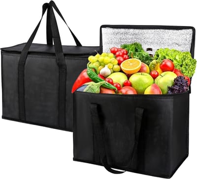 Grote opvouwbare koeltas 30 liter - Ideaal voor picknicks, reizen en boodschappen