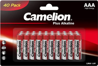 Camelion Plus Alkaline AAA/LR03 blister 40