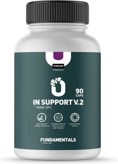 Fundamentals Wine Opc - IN Support V2 - Antioxidant - 90 Caps - Voedingsupplement