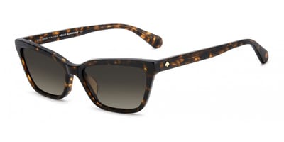 Kate Spade KS AISHA 2/S HAVANA/BROWN SHADED 55/16/140 Damenbrillen Zonnebrillen