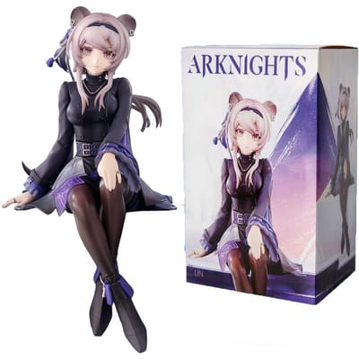 Nieuwe Arknights Anime figuur Lin Energie Verbinding Versie PVC Model Actie Speelgoed Ornament Noodle Stopper Verzamelfiguur Kinderen Cadeaus