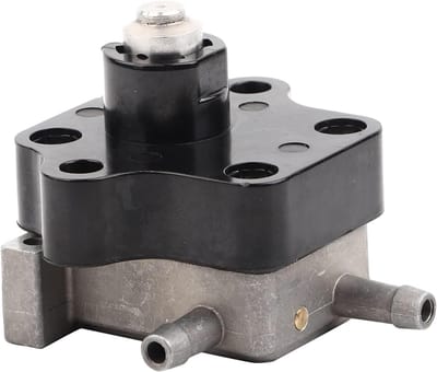 Buitenboordmotor Brandstofpomp - Brandstofpomp 4 Takt - Motoronderhoud - Hoge Nauwkeurigheid - 12 x 11.2 x 2.9 cm - Zilver