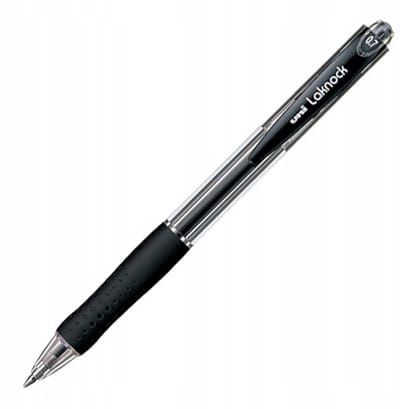 UNI SN-100 Laknock automatische pen - Zwart