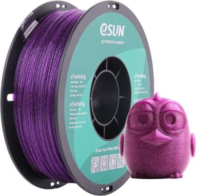 eSUN PLA-Twinkling Paars / Purple - 1 kg - 1.75 mm - 3D printer en 3D pen filament