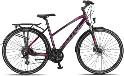 Altec Damesfiets Legarda 28 Inch 49 cm Dames 24V Hydraulische schijfrem Paars