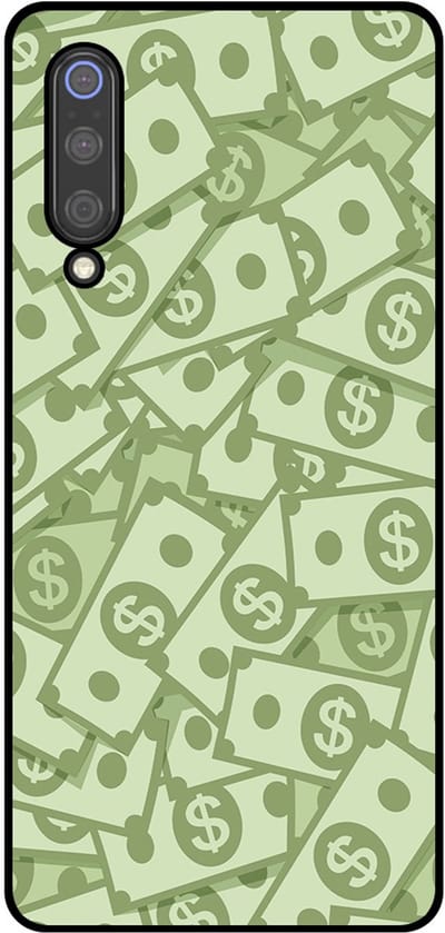 Smartphonica Telefoonhoesje Geschikt voor Xiaomi Mi 9 met Geld Opdruk - TPU Backcover Case With Money Design geschikt voor Xiaomi Mi 9