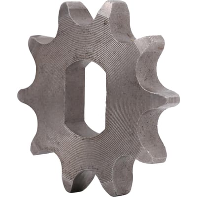 10 Tands Stalen Tandwiel Vervangingsonderdeel voor Elektrische Driewieler 0,5 x 0,7 inch Binnendiameter gray