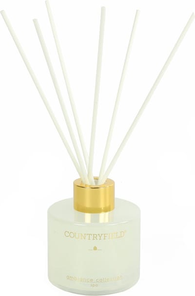 Countryfield Geurstokjes Spa | Wit | 120 ml