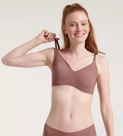 Sloggi Women ZERO Microfibre 2.0 Bralette - bralette - bruin