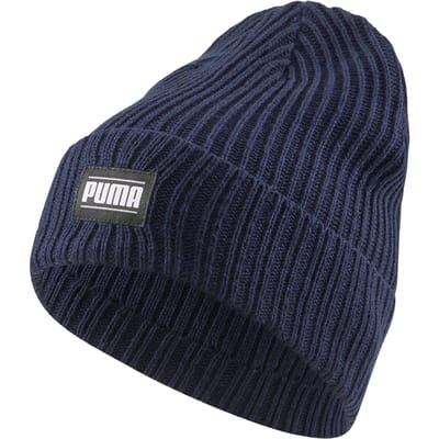 Puma Klassieke geribde muts (Marine)