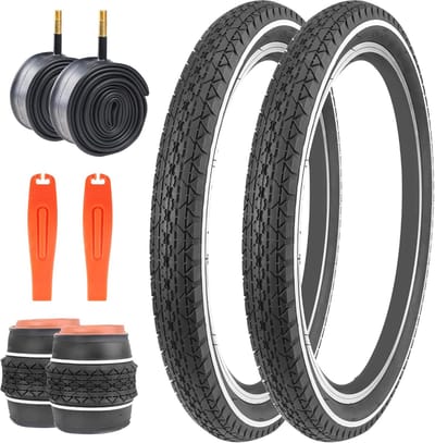 Fietsbanden Set - Banden en Binnenbanden - Beach Cruiser - 20 Inch Compatibel - 20 x 2.125