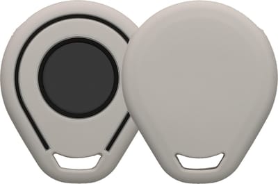 kwmobile Key Fob Cover for Harley Davidson Motorcycle Key Cover - Silicone Protective Case in Light Grey / Black - Soft Motorcycle Key Shell