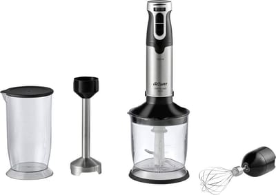 Arzum Chefblend Maxi Staafmixer Set AR1162 - 1000 W - Traploze snelheidsinstelling - Maatbeker - Mixbeker - Zwart, RVS