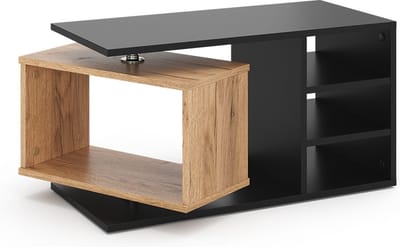 Vicco Rafi Salontafel – 88 x 35 cm Zwart