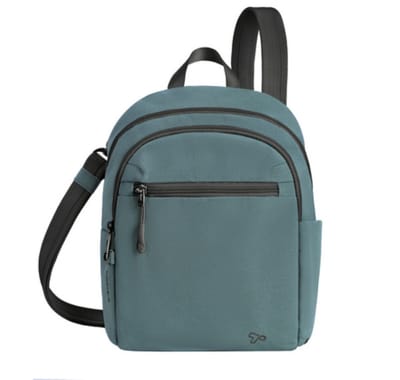 Travelon Voyages Anti-diefstal Schoudertas (Tour Bag) - Blauw