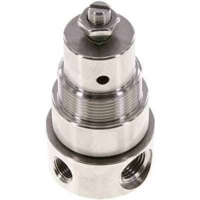 Drukregelaar G1/4'' 350l/min 0.5-8.0bar/7-116psi Roestvrij staal