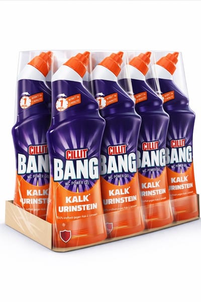 Cillit Bang WC Power Gel - Toilet cleaner gel - Voordeelverpakking - 6x750ml