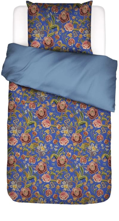 Essenza Roselina Dekbedovertrek Ultra marine blue - Eenpersoons – 140x200/220 cm