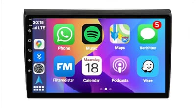 Autoradio 2/32GB met Carplay en Android auto | Geschikt voor Fiat Bravo 2006-2013 | Radio scherm met Navigatie| 2006 2007 2008 2009 2010 2011 2012 2013