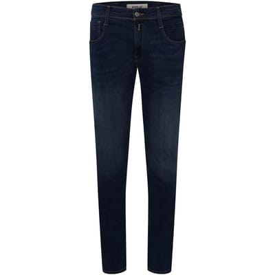 Replay Heren Anbass Logo Slim-fit Jeans (Blauw)
