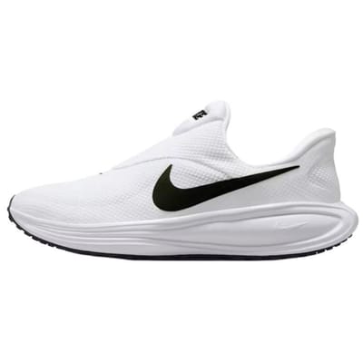 Nike Revolution 8 EasyOn Wit Zwart Heren Sneakers Wolf-Grijs HQ2414-100 40.5 white
