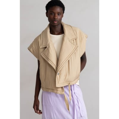 Humanoid Elio Coconut Maat: XL | Gilets Outlet | Dames | Beige