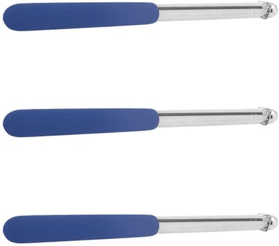 Othmro 3 stks Telescopische Leraren Pointer, Leraren Pointer Stick, Uitschuifbare Hand Pointer Intrekbare Klas Whiteboard Pointer Uitschuifbaar voor Leraren, Gidsen, Coach Uitbreiden tot 47 inch