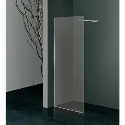 Aquavive - Inloopdouche Samos 90 X 210cm - Chroom Profiel - 6 Mm Helder Glas