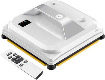Raam Reiniger Robot - Automatische Glasreiniger - Streeploos Ramen - Intelligent Navigatie Systeem - 25x25x9.5 cm - Wit
