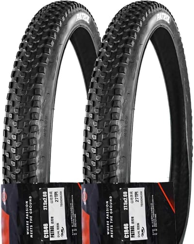 MTB Band All-Mountain - Fietsband Trail - Fietsen op Trails - Agressief Blokprofiel - 27.5x2.60 - Zwart