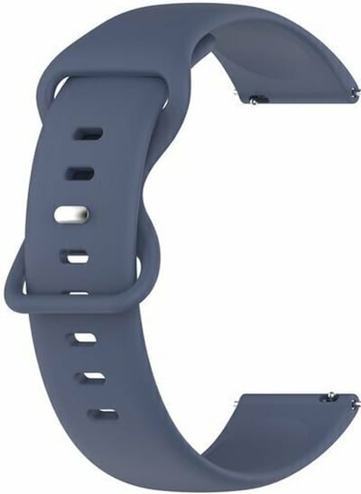 By Qubix - 20mm - Solid color sportband - Blauw - Geschikt voor Huawei watch GT 2 (42mm) - Huawei watch GT 3 (42mm) - Huawei watch GT 3 Pro (43mm)