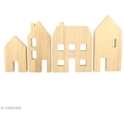 Houten huisjes (4)