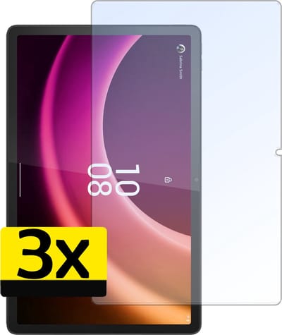 Screenprotector - Geschikt voor Lenovo Tab P11 (2e / 2nd Generatie) - 3 Stuks - Extra Sterk - Beschermglas - Gehard Glas - Tempered Glass - Screen Protector