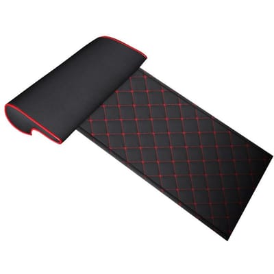 Coussin de support pour jambes de siège de voiture, extension de repose-jambes réglable et confortable black