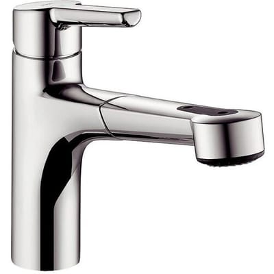 KWC SUNO single lever sink mixer with pull-out shower jetclean 10.171.033.000FL