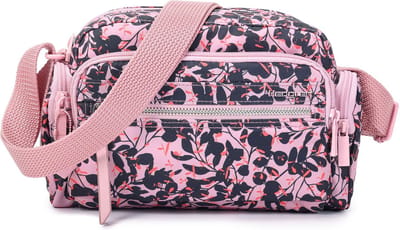 Hedgren Schoudertas Emily Multipockets Crossover RFID Print Rose Elegance Veelkleurig