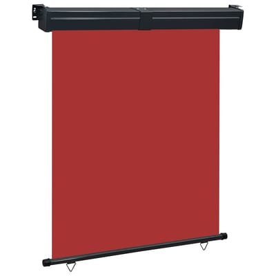 vidaXL - Balkonscherm - 145x250 - cm - rood