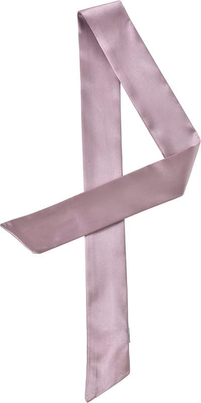 Emilie Scarves - sjaal - satijn - haarsjaal - lint handtas - mauve
