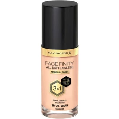 Facefinity 3in1 Primer, Concealer & Foundation #55-beige 30 ml