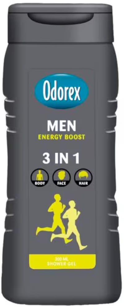Odorex Douchegel For Men 3-in-1 Energy Boost - 300 ml